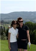 Girlfriends golfers